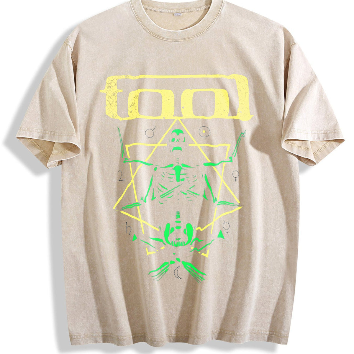 Ewh Rock Tool Band Theme Vintage Washed T-Shirt product image 1