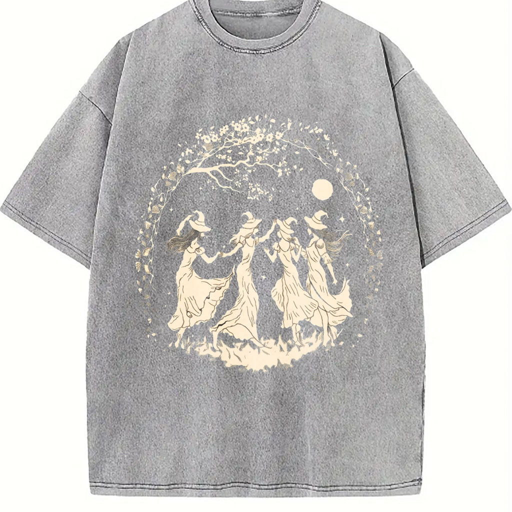 Halloween Vintage Washed T-Shirt product image 5