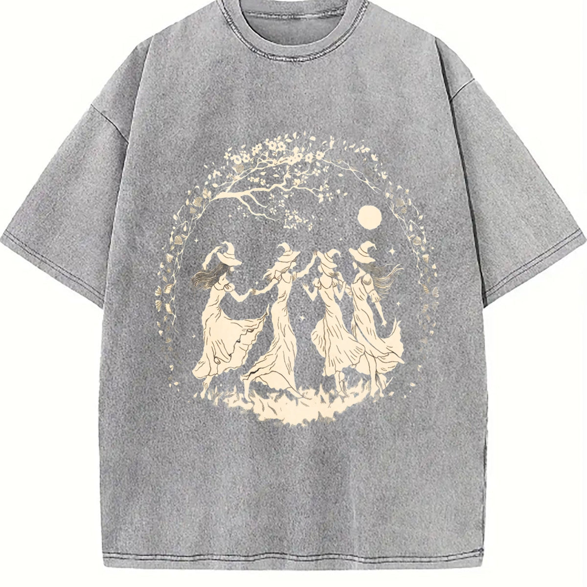Halloween Vintage Washed T-Shirt product image 5