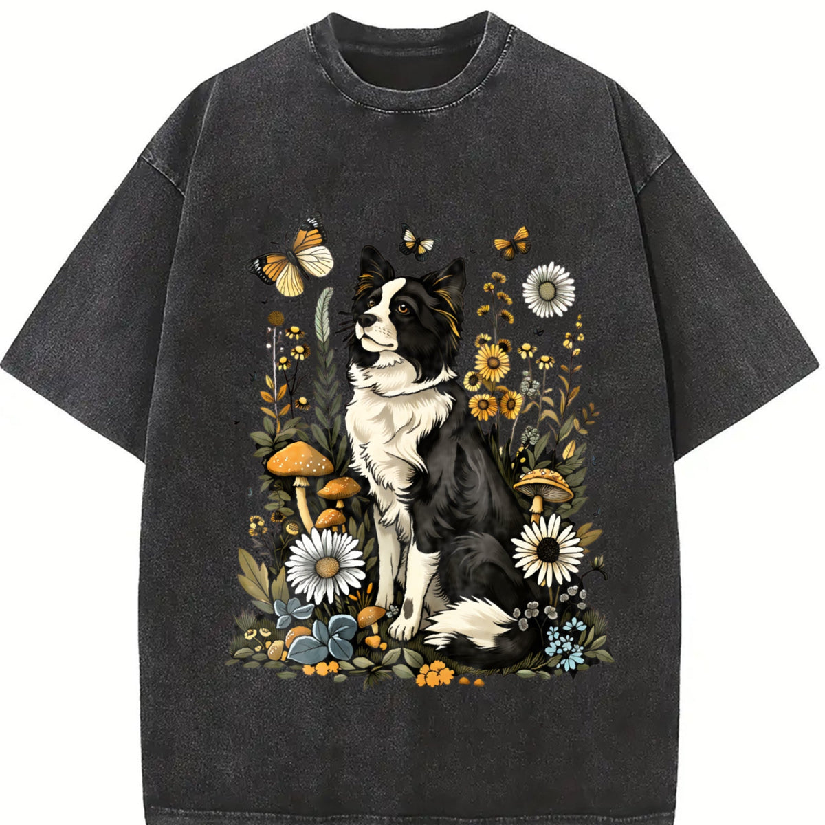 Dog - With Cute Puppy & Canine Vintage Washed T-Shirt product image 2