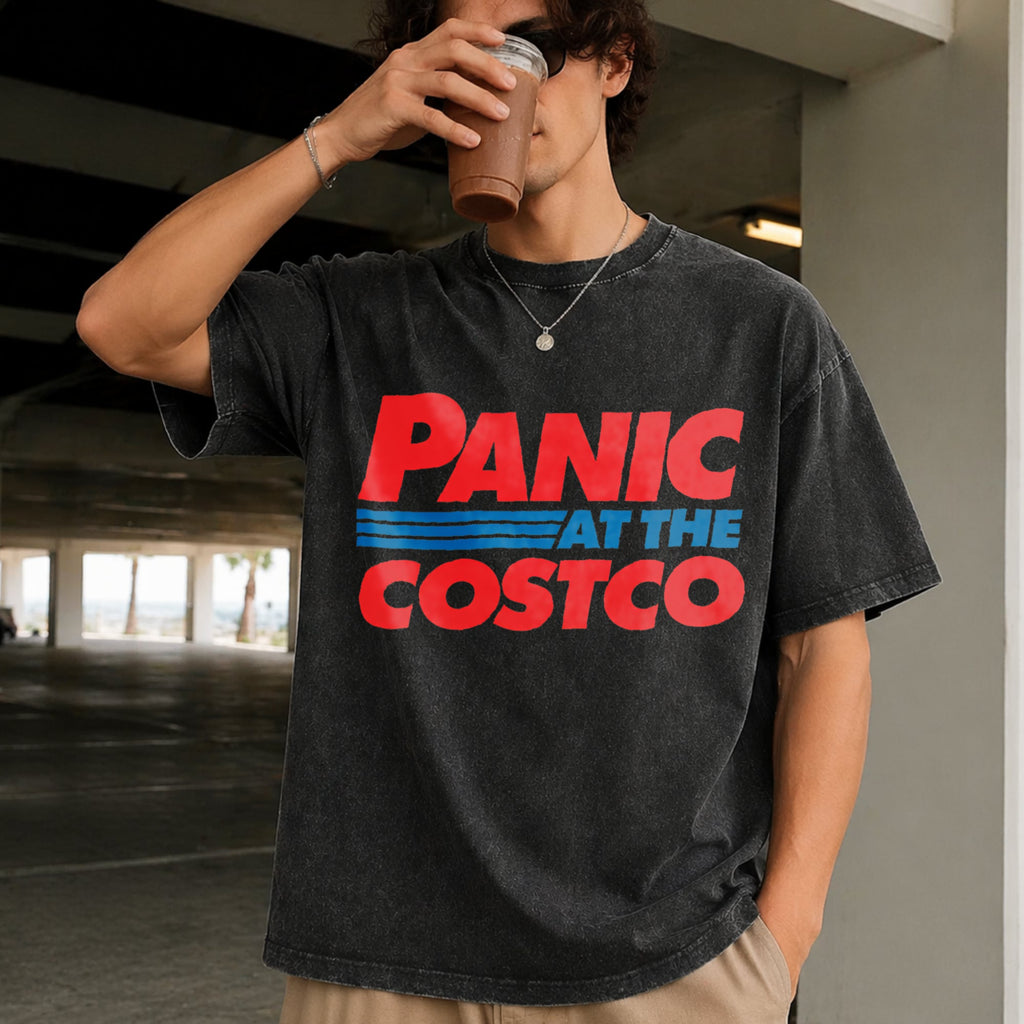 Panic At The Costco Vintage Washed T-Shirt product image 2