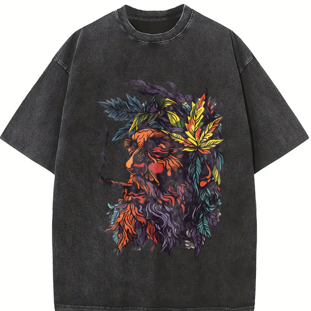 Dark Background Vintage Washed T-Shirt product image 2