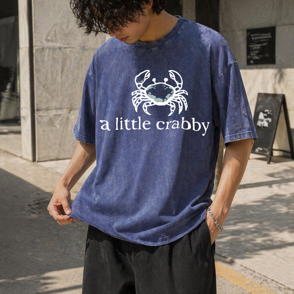 Little Crabby Vintage Washed T-Shirt product image 8