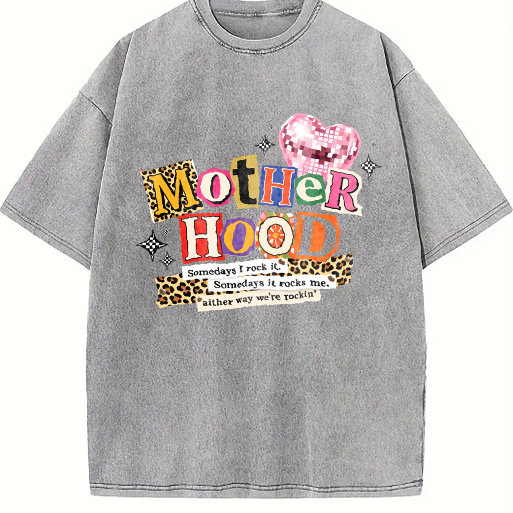 Mom's Motherhood Vintage Washed T-Shirt product image 4