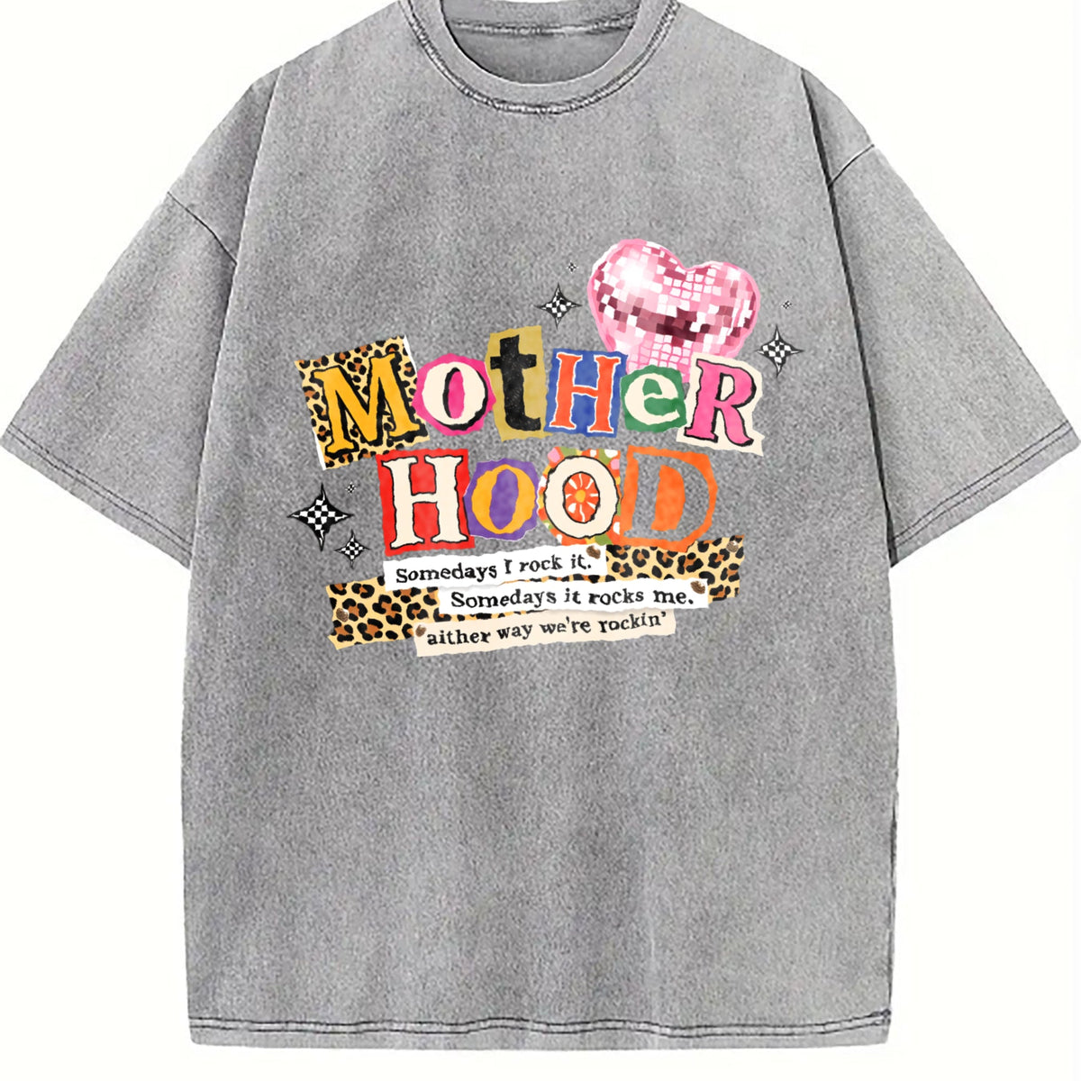 Mom's Motherhood Vintage Washed T-Shirt product image 4