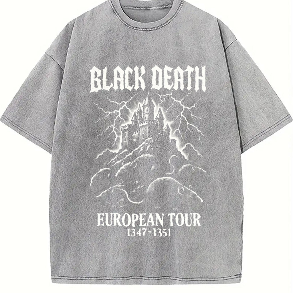 Black Death Gothic Plague Rats Castle Medieval Dark Vintage product image 5