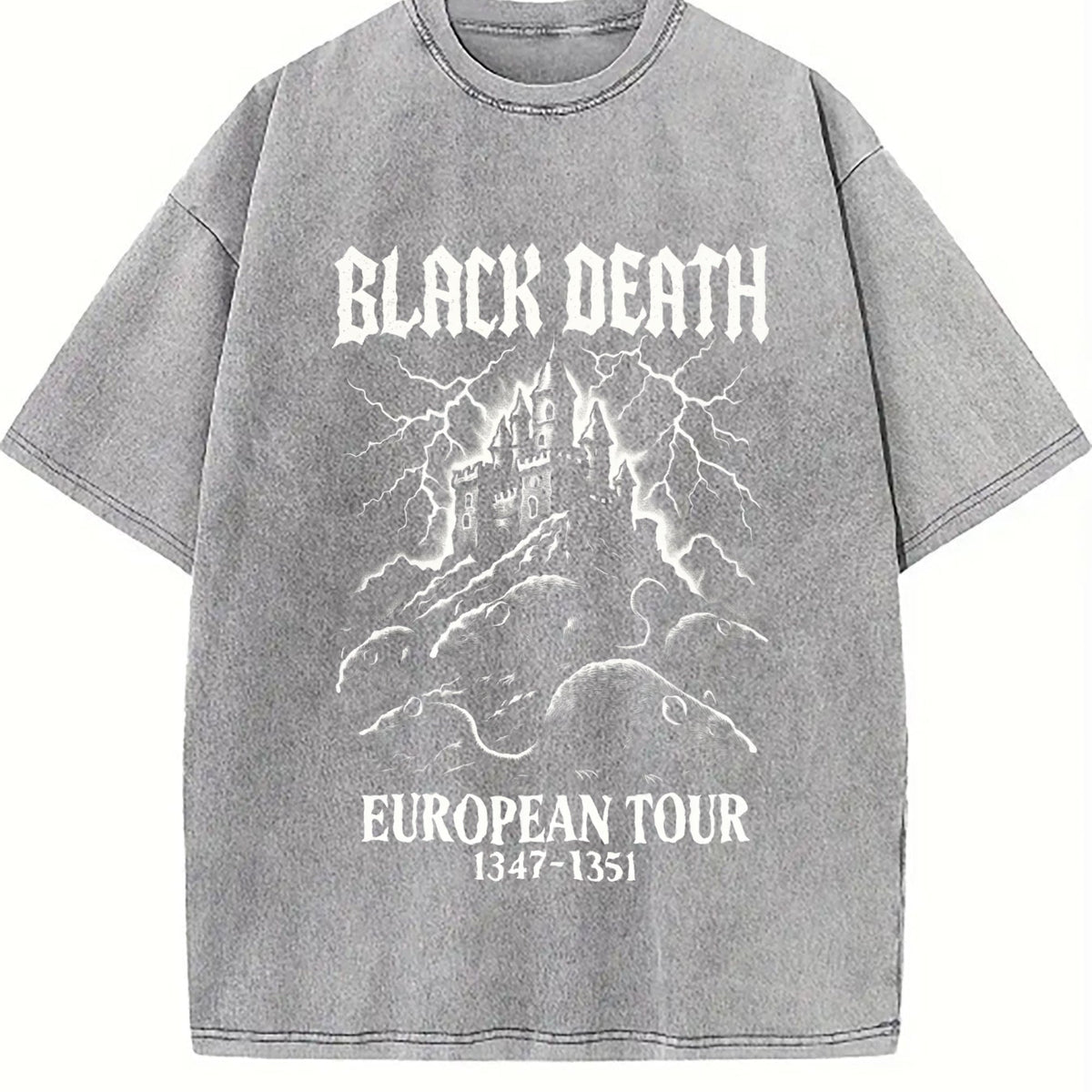 Black Death Gothic Plague Rats Castle Medieval Dark Vintage product image 5