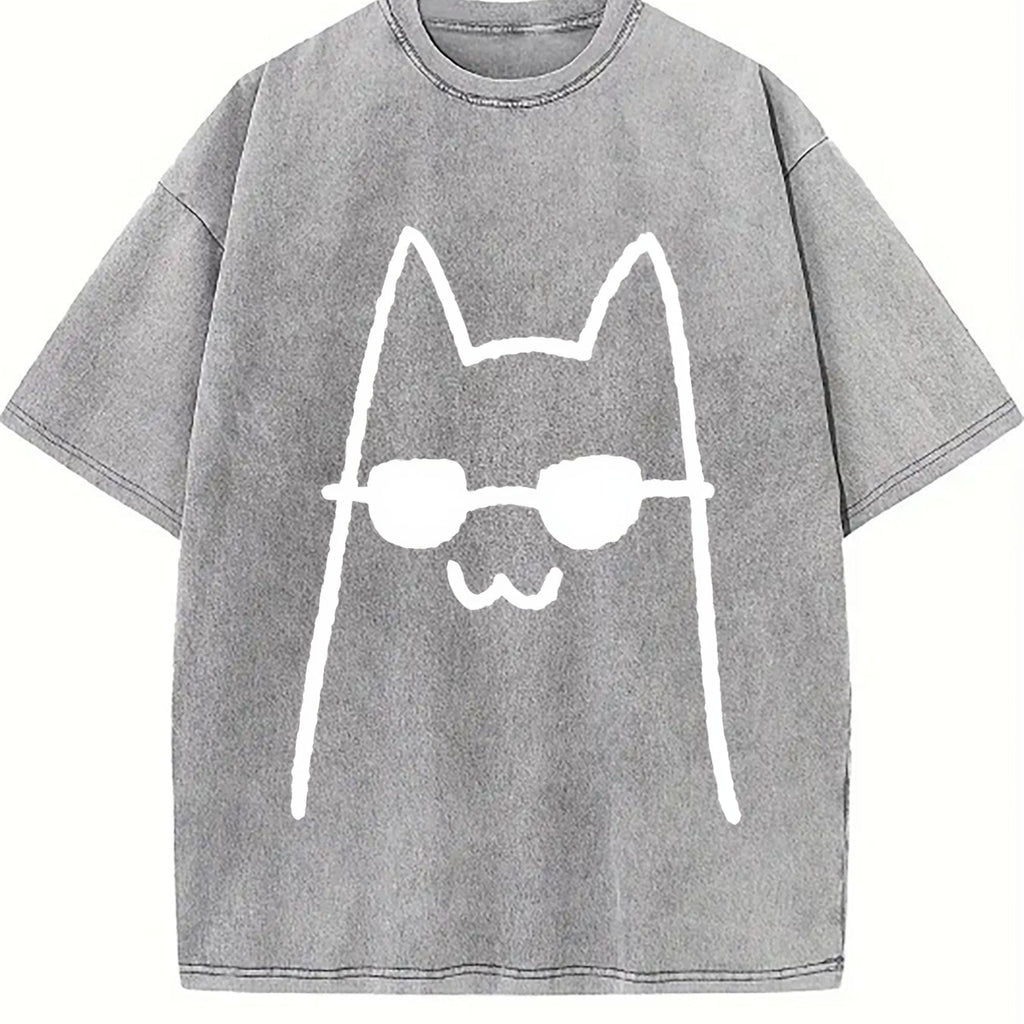 Pure A Of A 'proud Cat' This Is A Hip-hop Vintage Washed product image 4