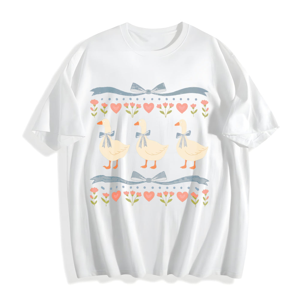 Blue Ribbon Goose Cotton T-Shirt product image 2