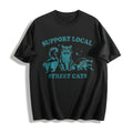 Support Local Cats Cotton T-Shirt product image 1