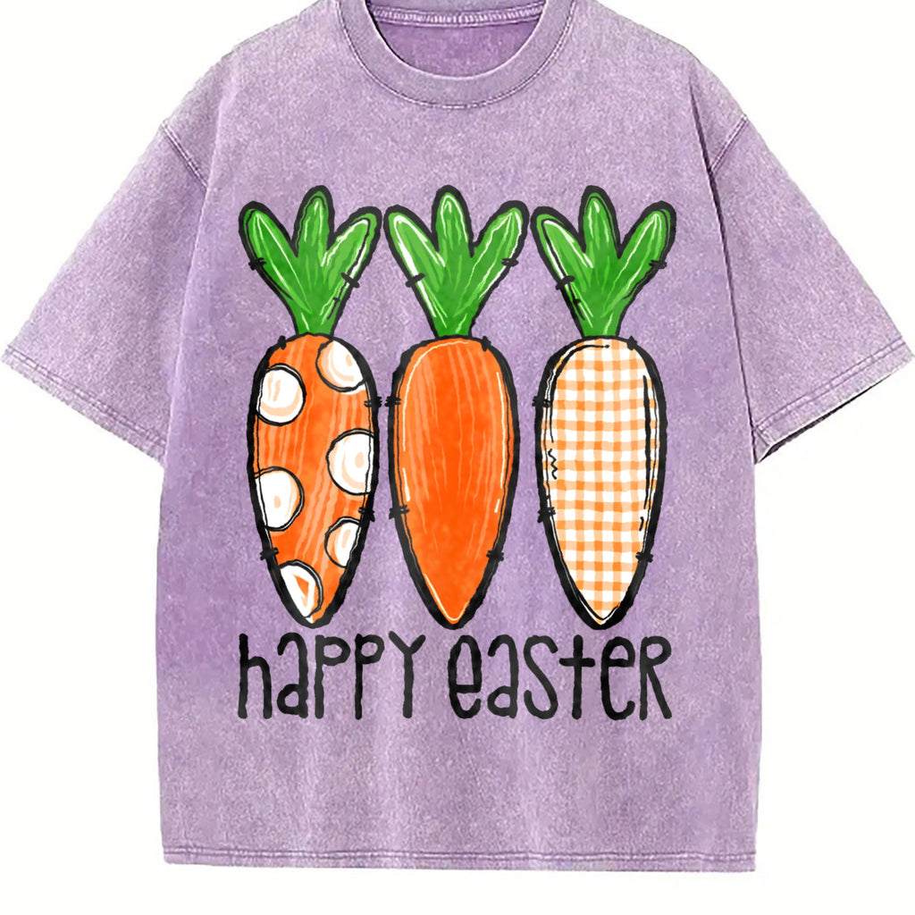 Easter Winter Cartoon Carrot With Various Happy Vintage product image 6