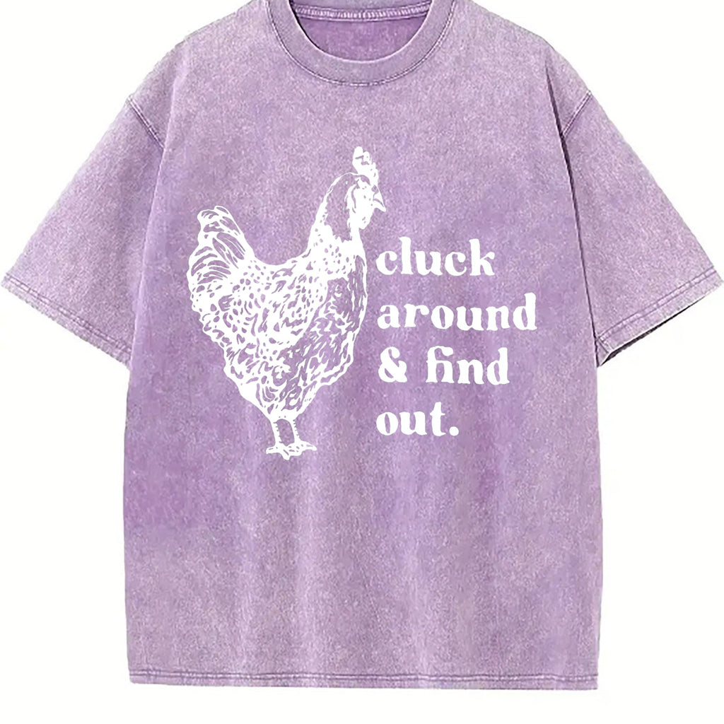 Chicken Vintage Washed T-Shirt product image 6