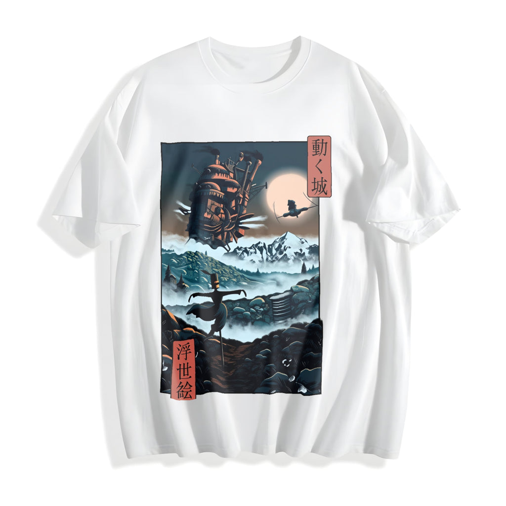 Howl's Moving Castle Cotton T-Shirt product image 2