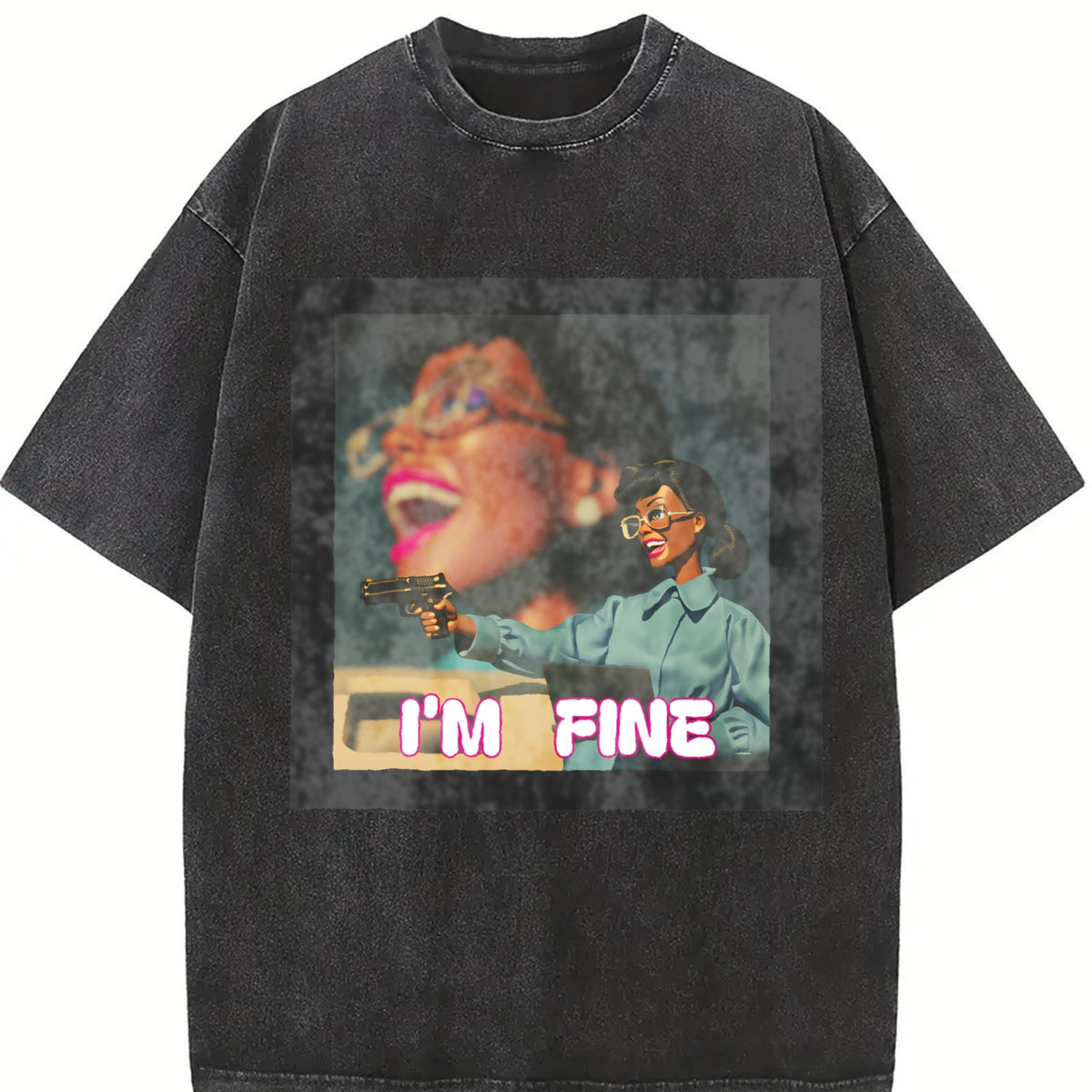 Short-sleeved Y2K Vintage Washed T-Shirt product image 2