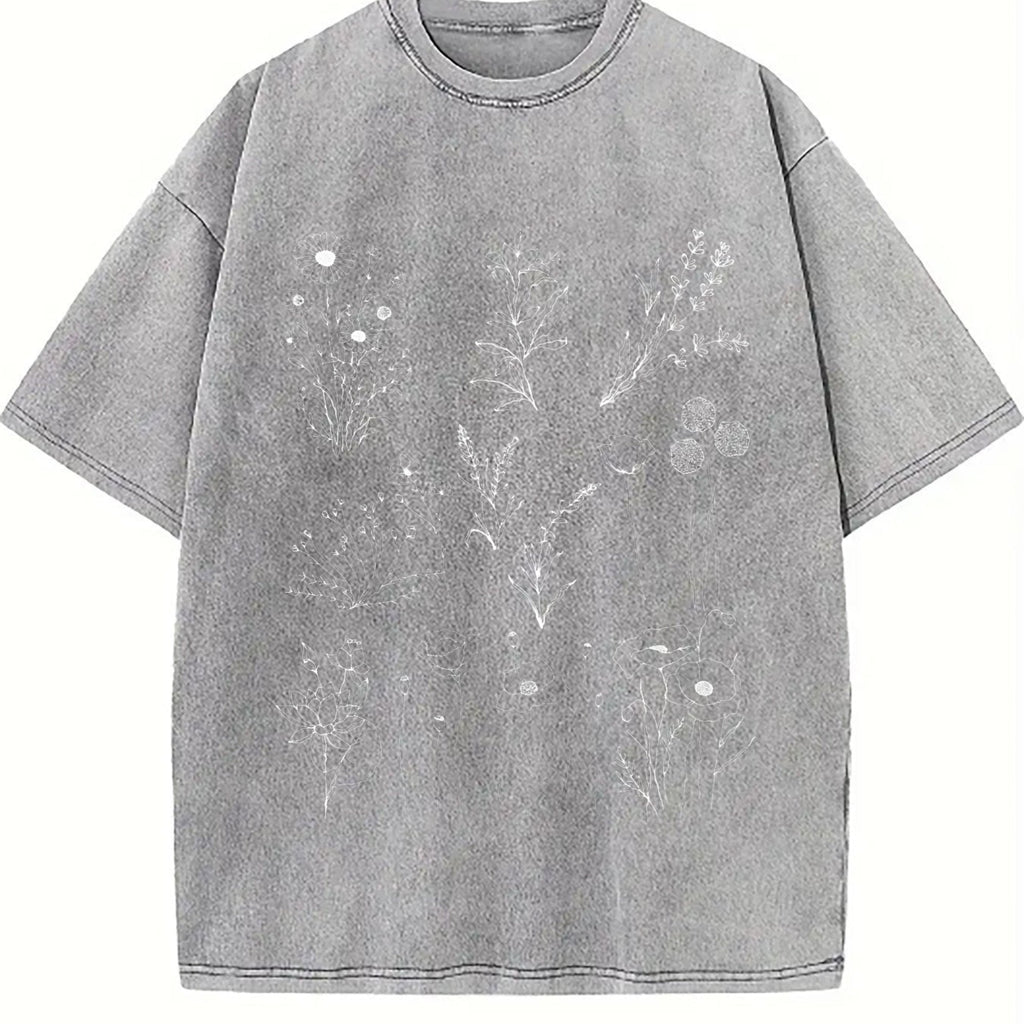 90s Wild Flowers Vintage Washed T-Shirt product image 5