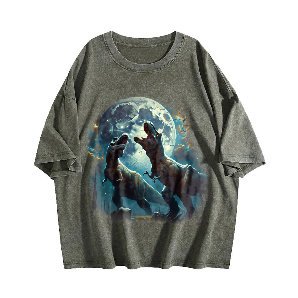 Two Dinosaur Vintage Washed T-Shirt product image 4