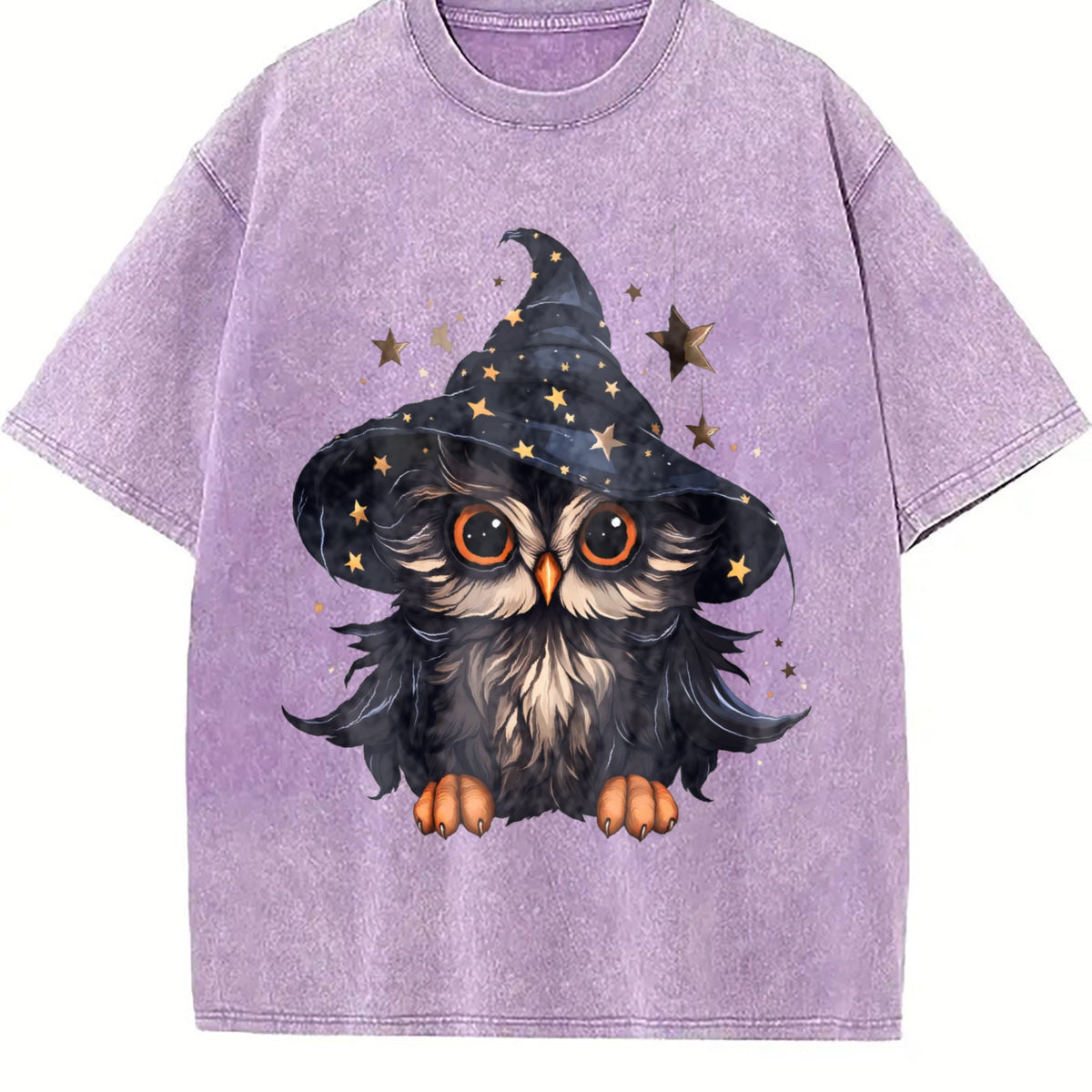 Autumn A Cartoon- Owl From The Early Days Vintage Washed product image 6