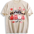 Valentine's Day : Winter A Cat With Heart-shaped Vintage product image 1