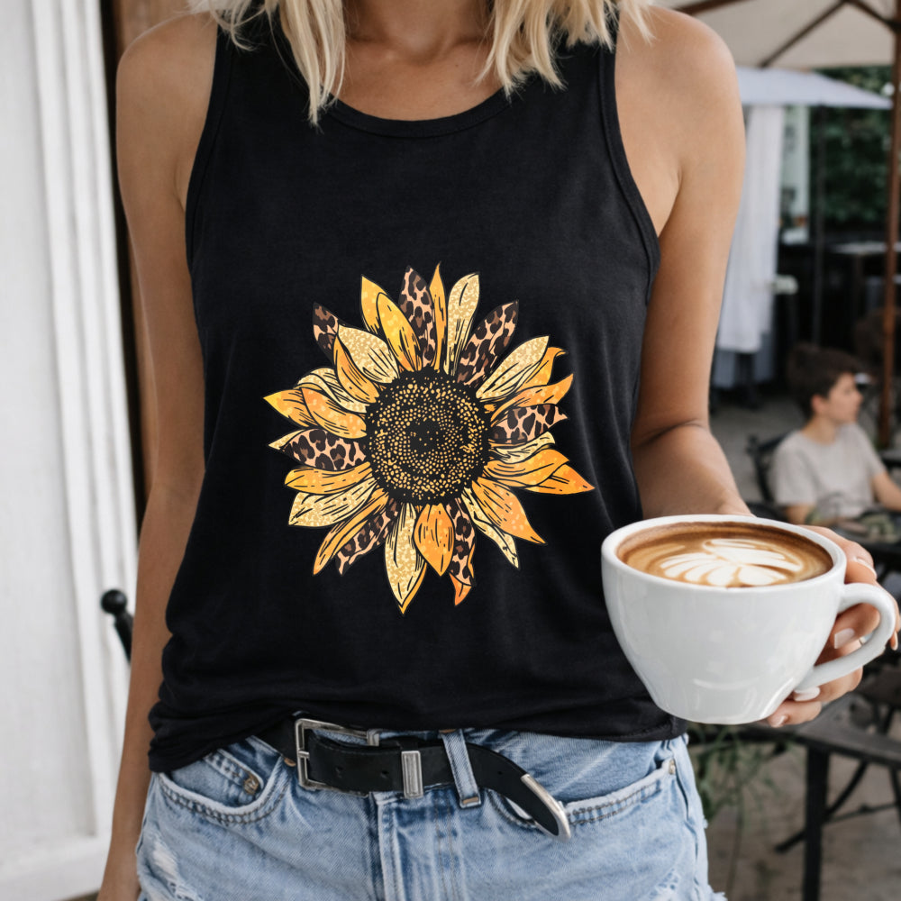 Golden Sunflower Women's Tank Top