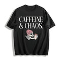 Caffeine And Chaos Cotton T-Shirt product image 1