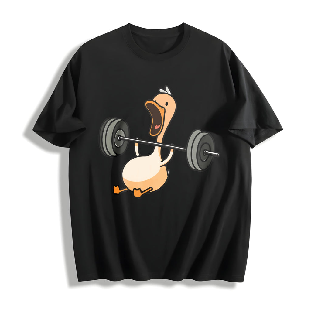 Lifting Duck Cotton T-Shirt product image 1
