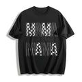Checker & Faux Glitter 'mama' Completed Cotton T-Shirt product image 1