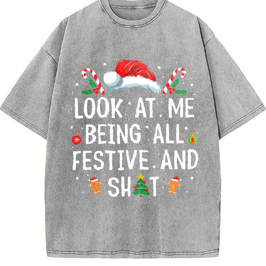 Christmas Jumper - At Me Being All Festive And Shit Vintage product image 4