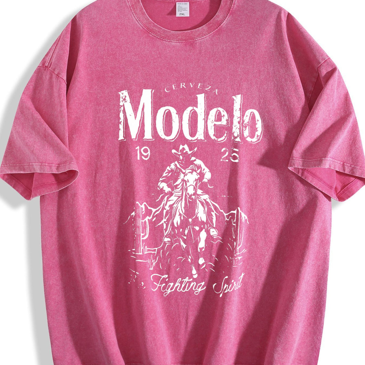 Modelo Fighting Spirit Vintage Washed T-Shirt product image 5