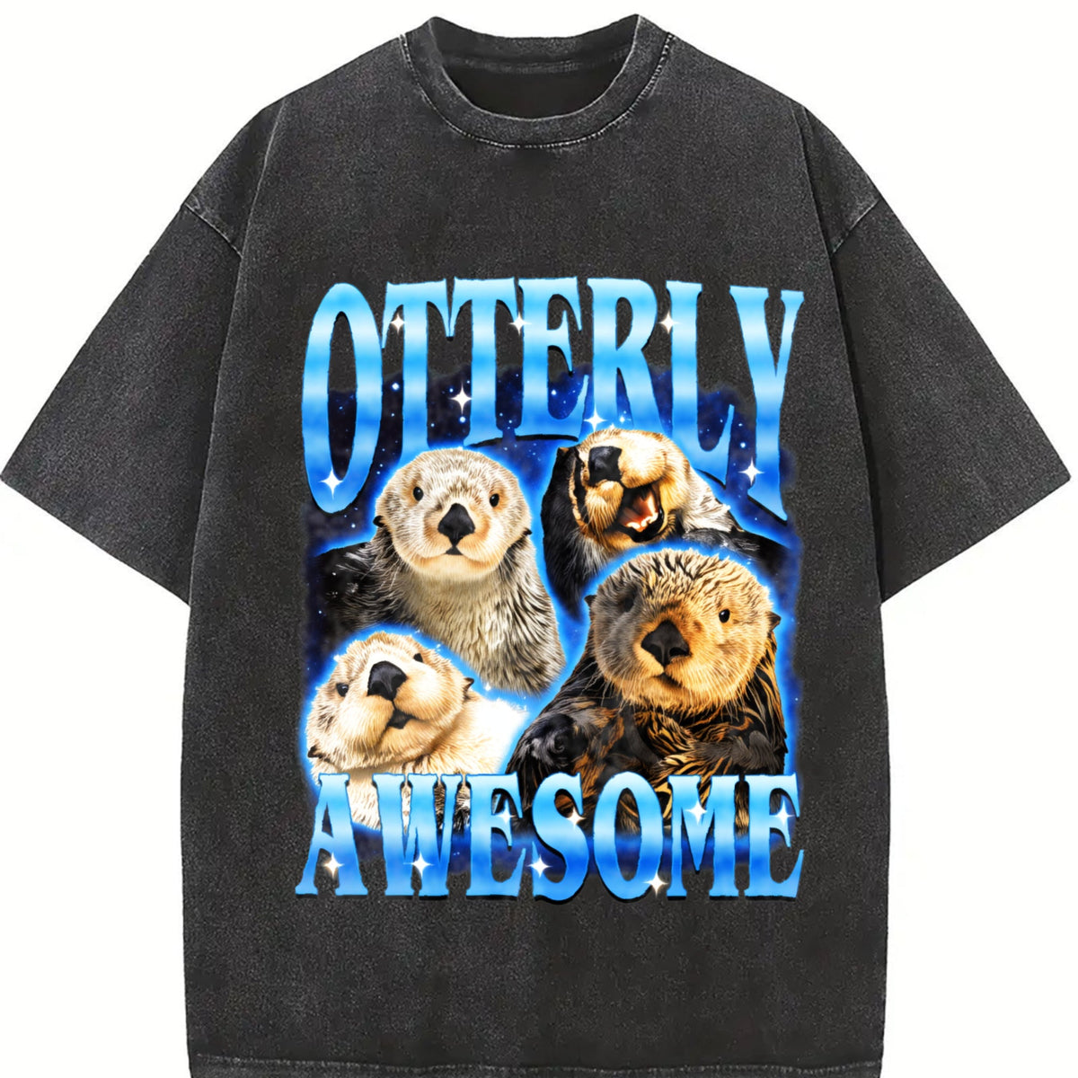 Otterly Awesome Vintage Washed T-Shirt product image 2