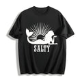 Beach Salty Mermaid Summer Cotton T-Shirt product image 1