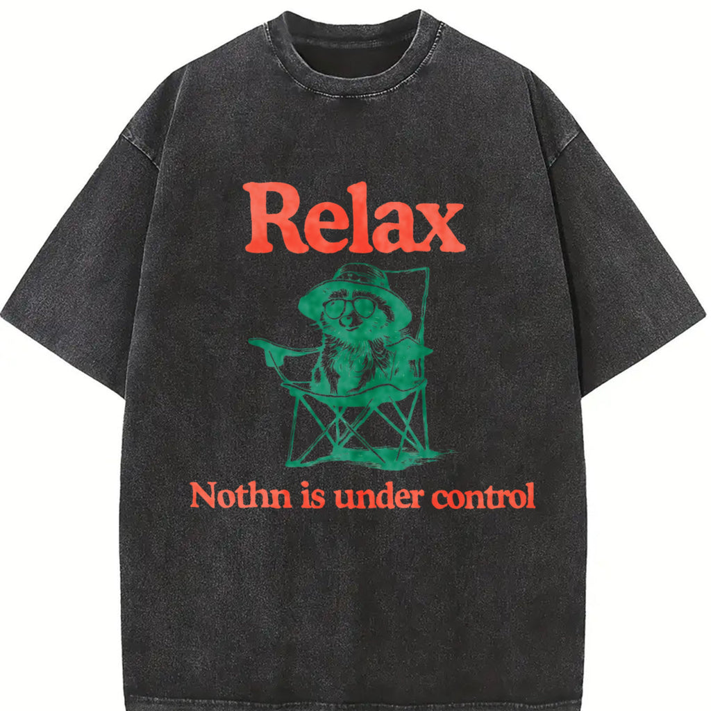 Chill Raccoon - Relax Nothing Is Under Control Trash product image 2