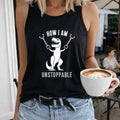 Unstoppable Dinosaur with Grabbers Women's Tank Top