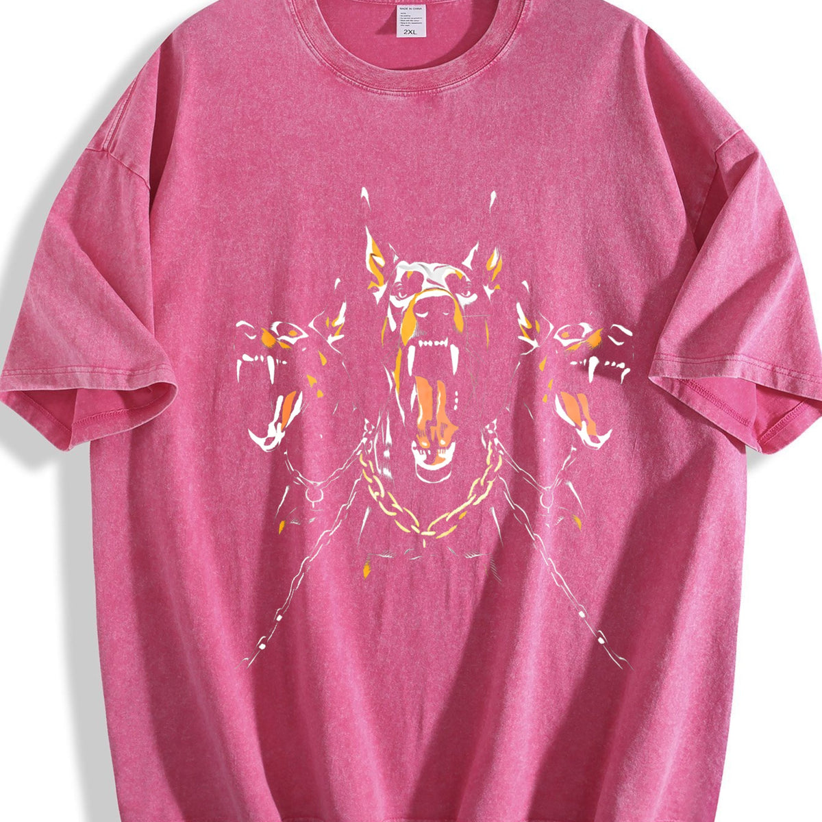 Black With Doberman Vintage Washed T-Shirt product image 5