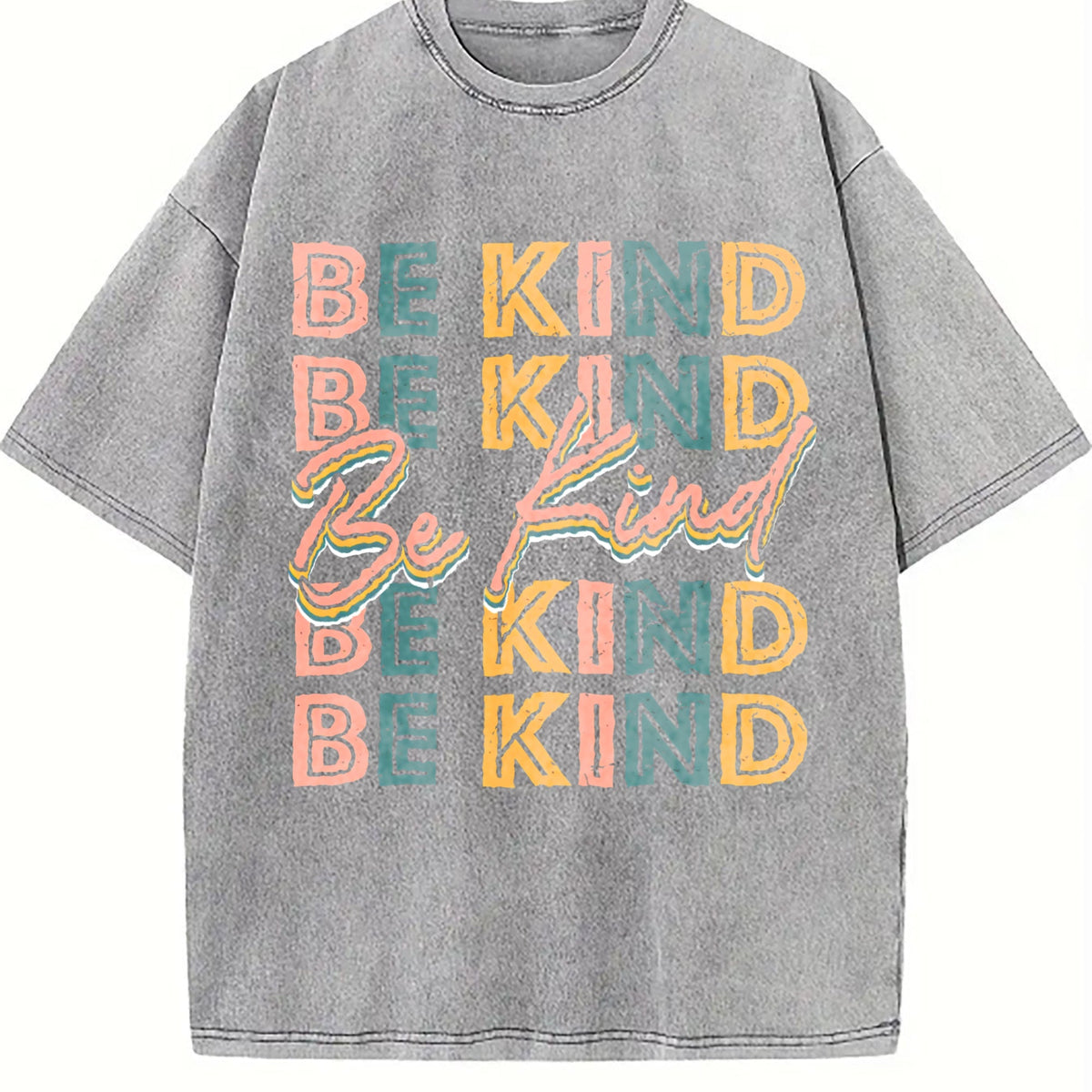 80s Inspired 'be Kind' With Vibrant Colors Turquoise product image 5