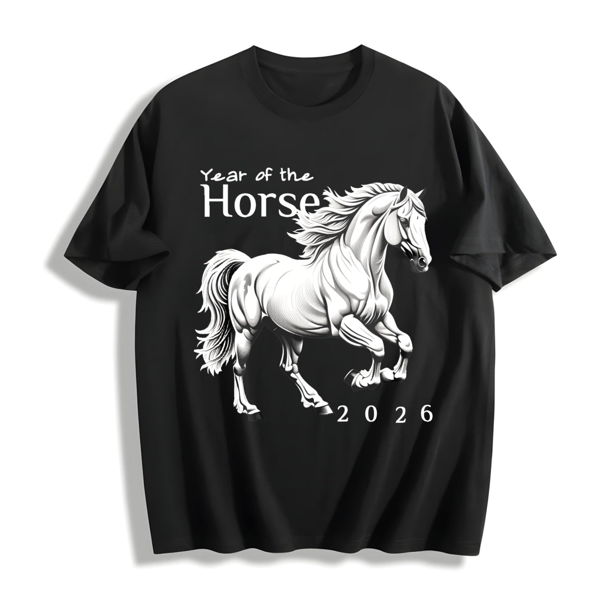 Galloping Horse Year Of The Cotton T-Shirt product image 1