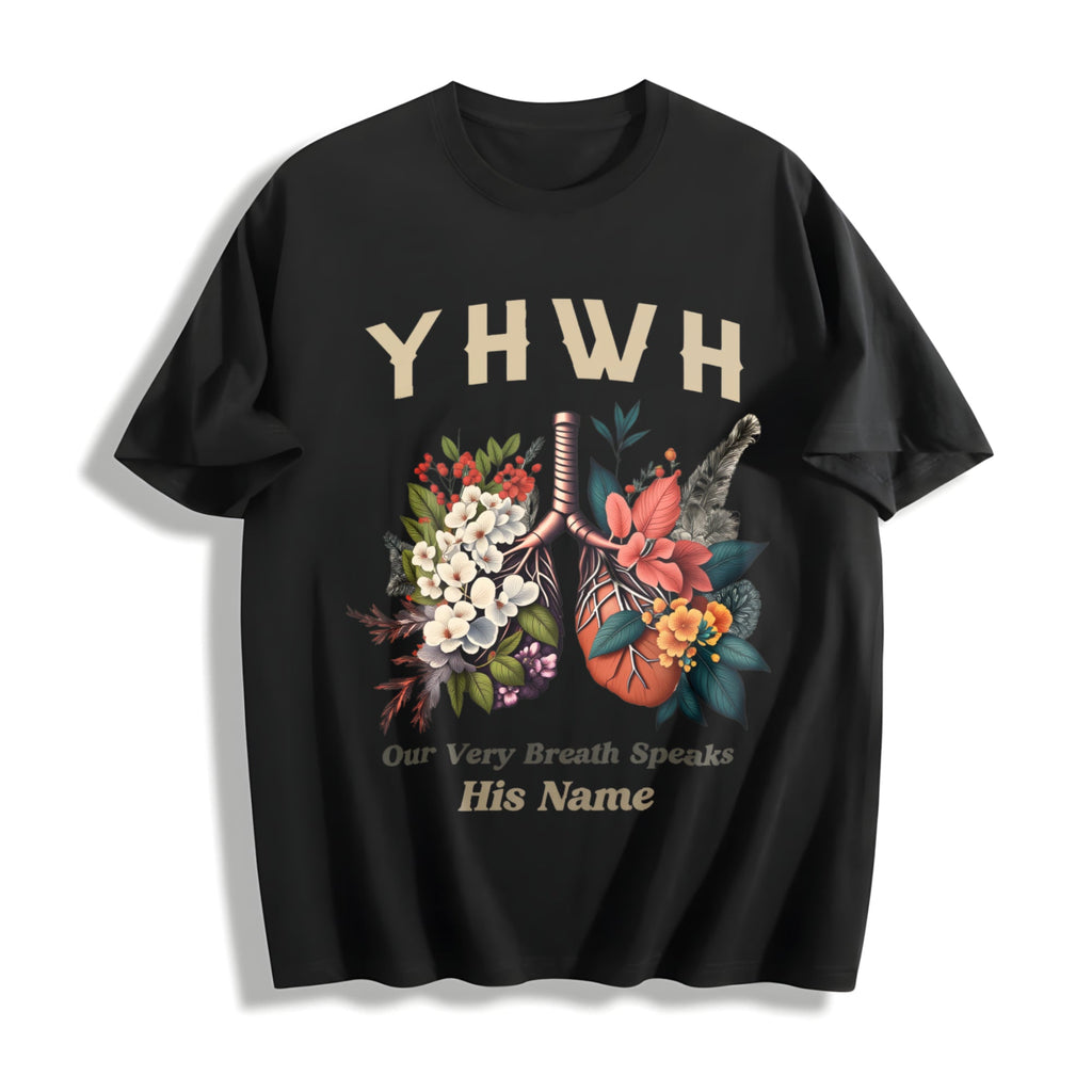 Yhwh Floral Butterfly & Every Breath Speaks His Name Cotton product image 1