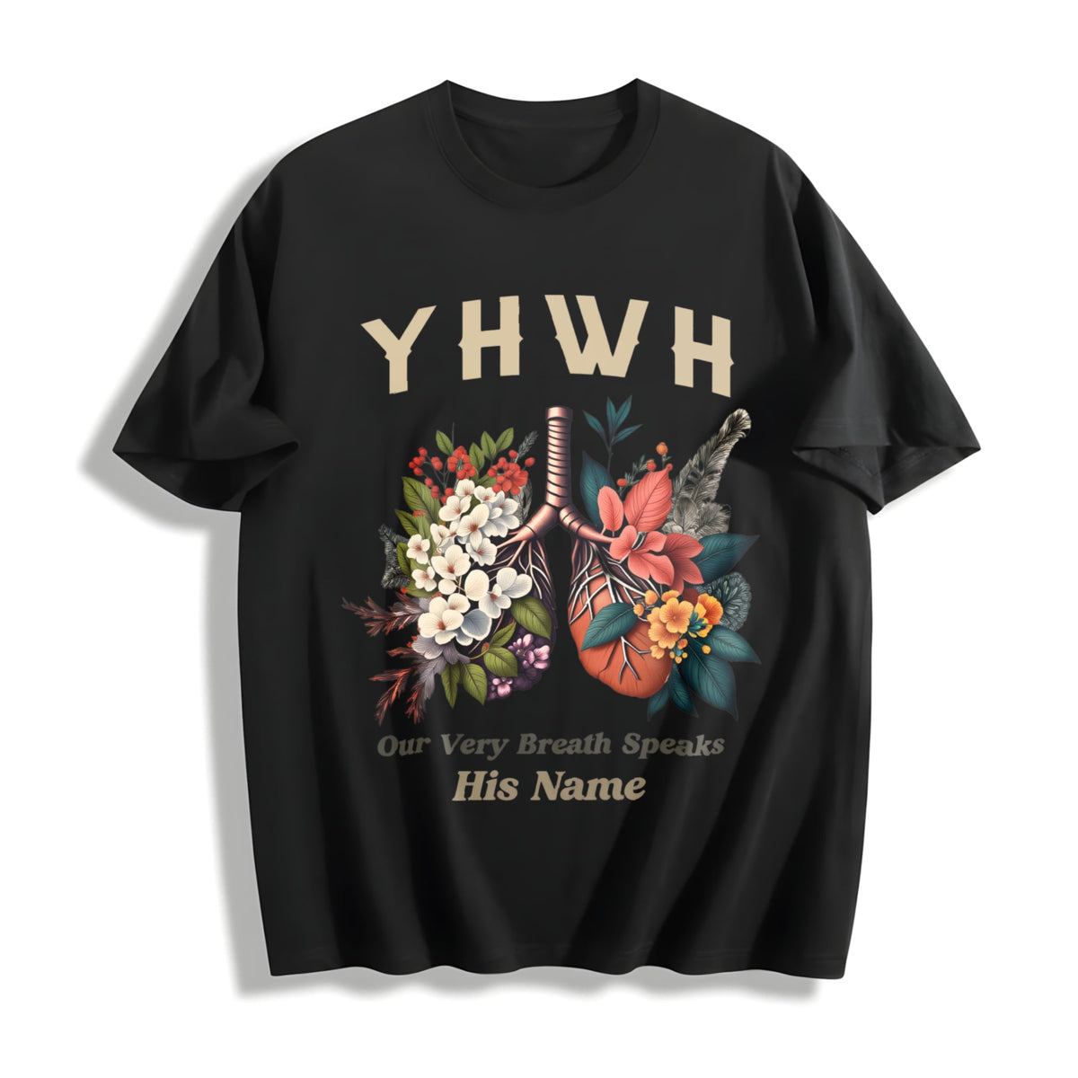 Yhwh Floral Butterfly & Every Breath Speaks His Name Cotton product image 1