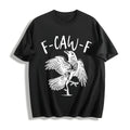 Funny Crow F-caw-f Black Raven Lover Gothic Cotton T-Shirt product image 1