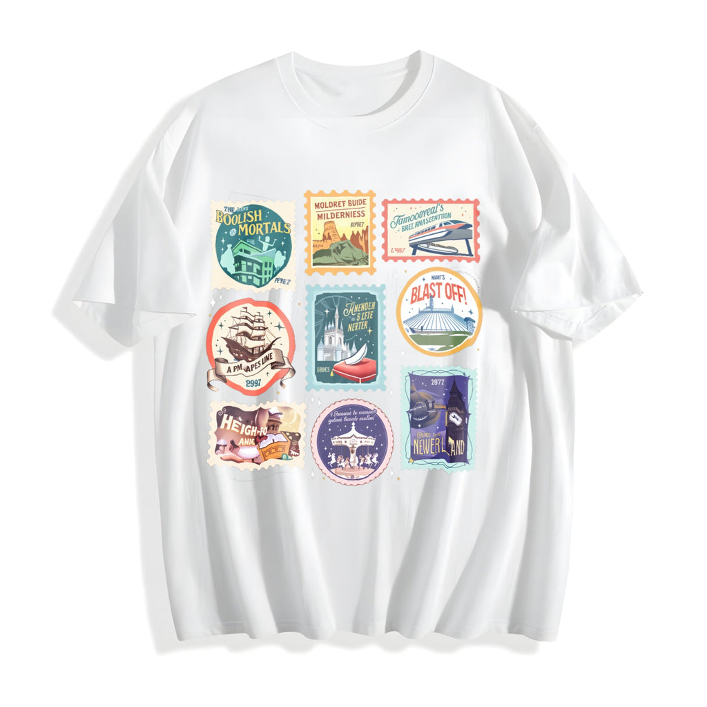 Theme Park Stamps Wildest Ride Happy Ever After Land Castle product image 2