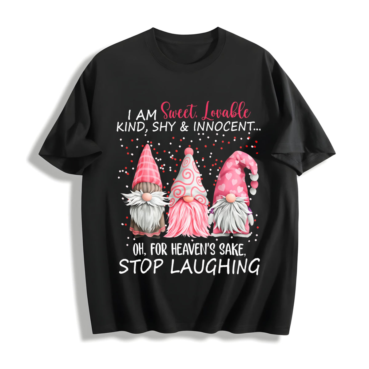 Red With Fun Cotton T-Shirt product image 1
