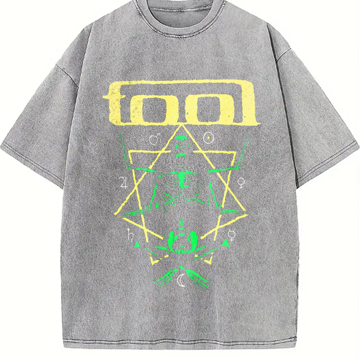 Ewh Rock Tool Band Theme Vintage Washed T-Shirt product image 4