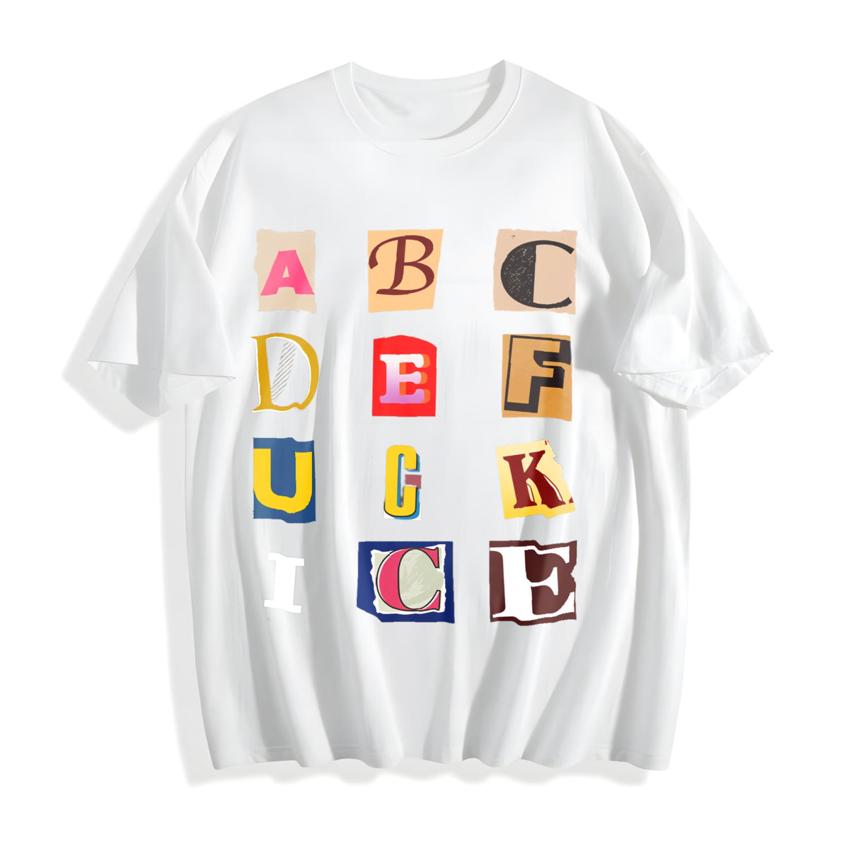 Anti Ice F Ck Magazine Letters Cotton T-Shirt product image 2