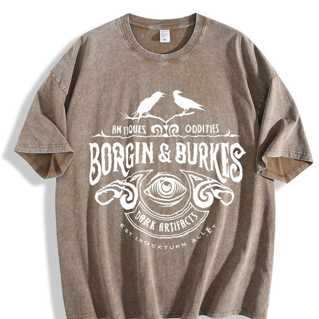 Borgin and Burkes Dark Artifacts Vintage Washed T-Shirt product image 3