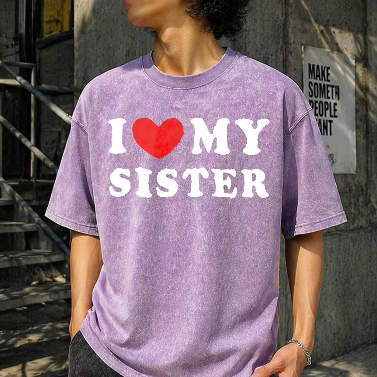 Bold I Love My Sister For Strong Sibling Bonds Vintage product image 6
