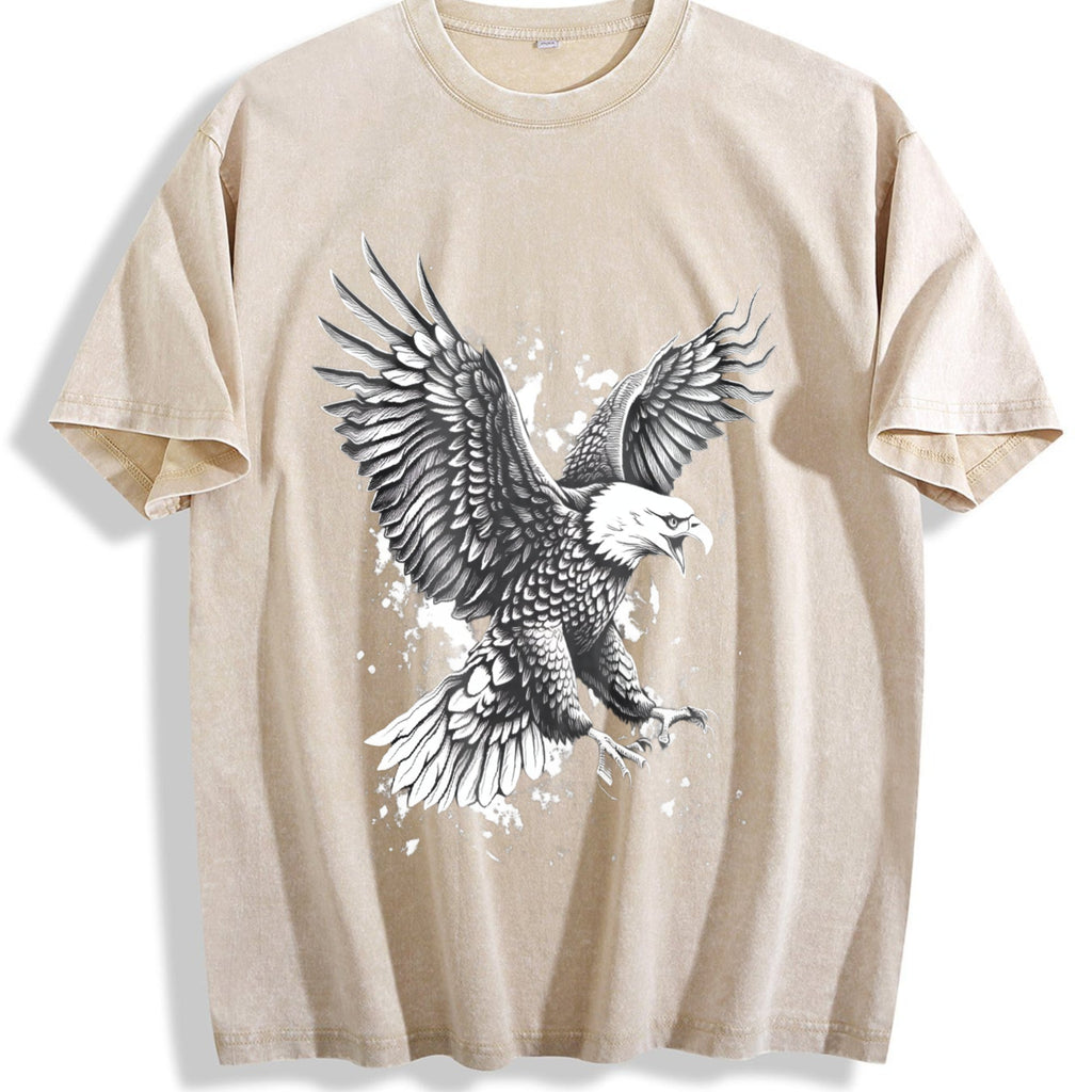 Bald Eagle 90s Vintage Washed T-Shirt product image 1