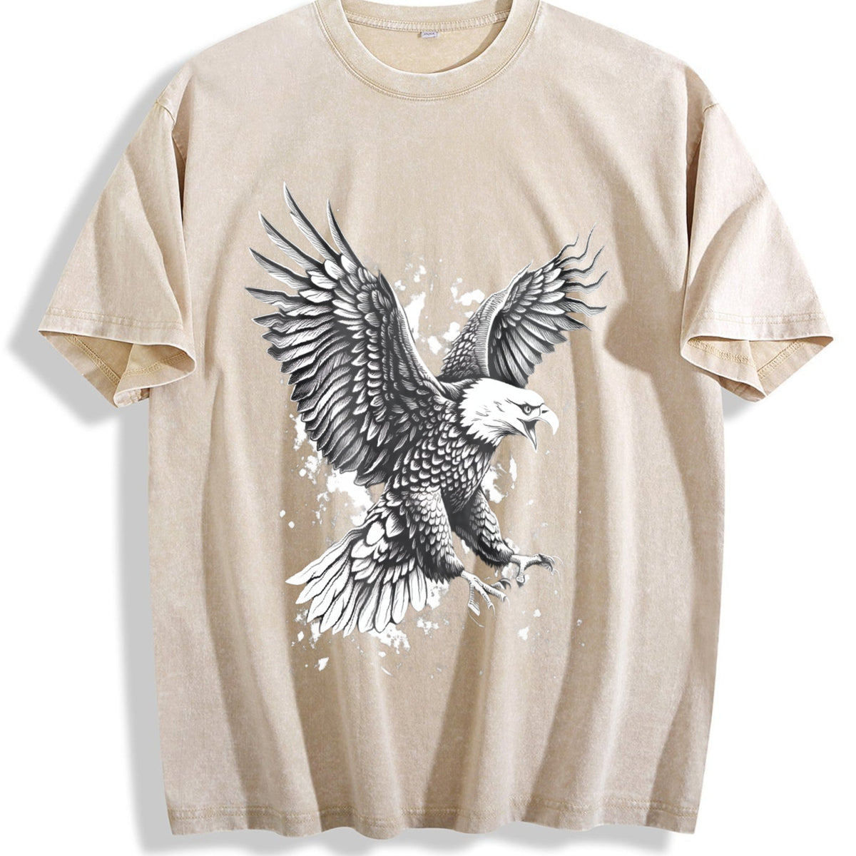 Bald Eagle 90s Vintage Washed T-Shirt product image 1