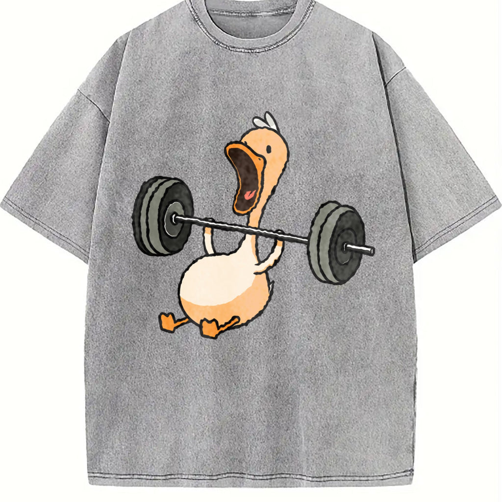 Lifting Duck Vintage Washed T-Shirt product image 4