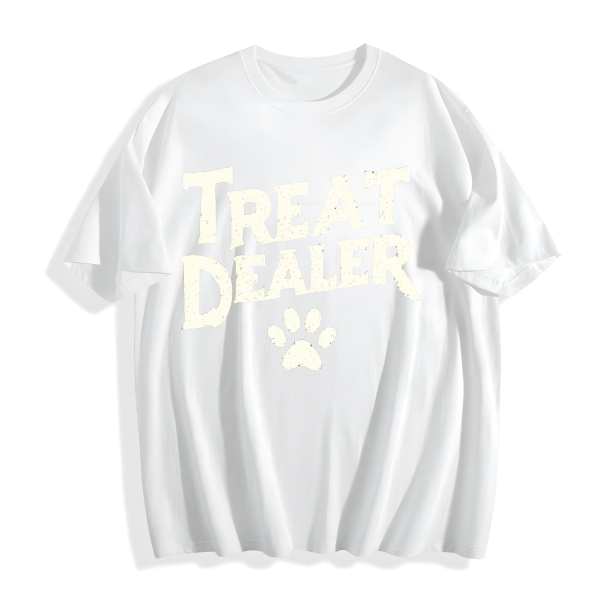 Treat Dealer - Funny Dog Lover Cotton T-Shirt product image 2
