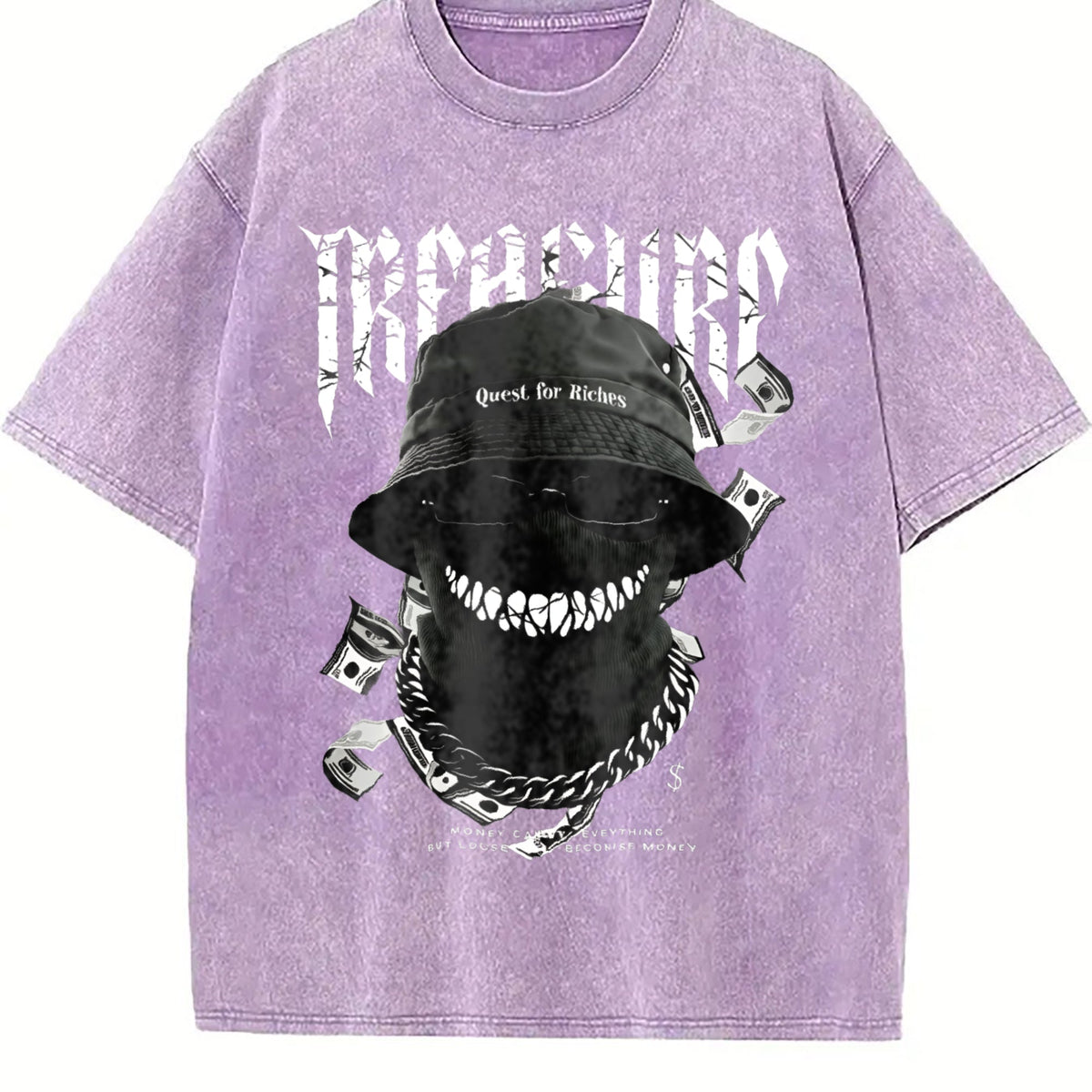 Short-sleeved Vintage Washed T-Shirt product image 6