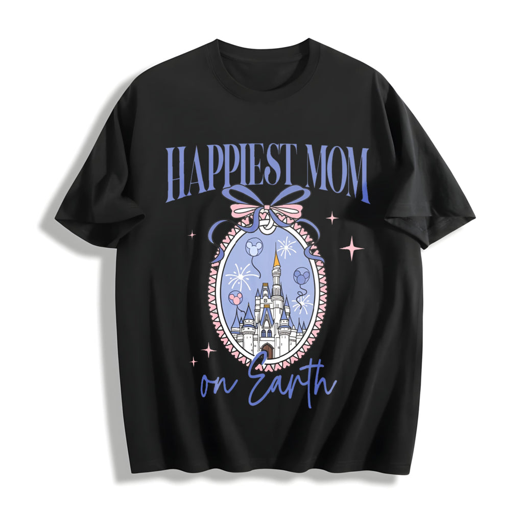 Magic Kingdom Castle Coquette Bow Cotton T-Shirt product image 1